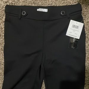 89th madison black high rise pants skinny